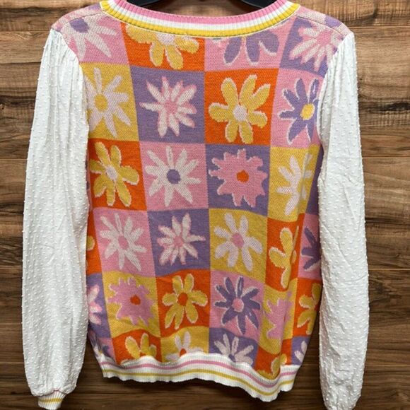 Fate small long sleeve floral top - Picture 2 of 4